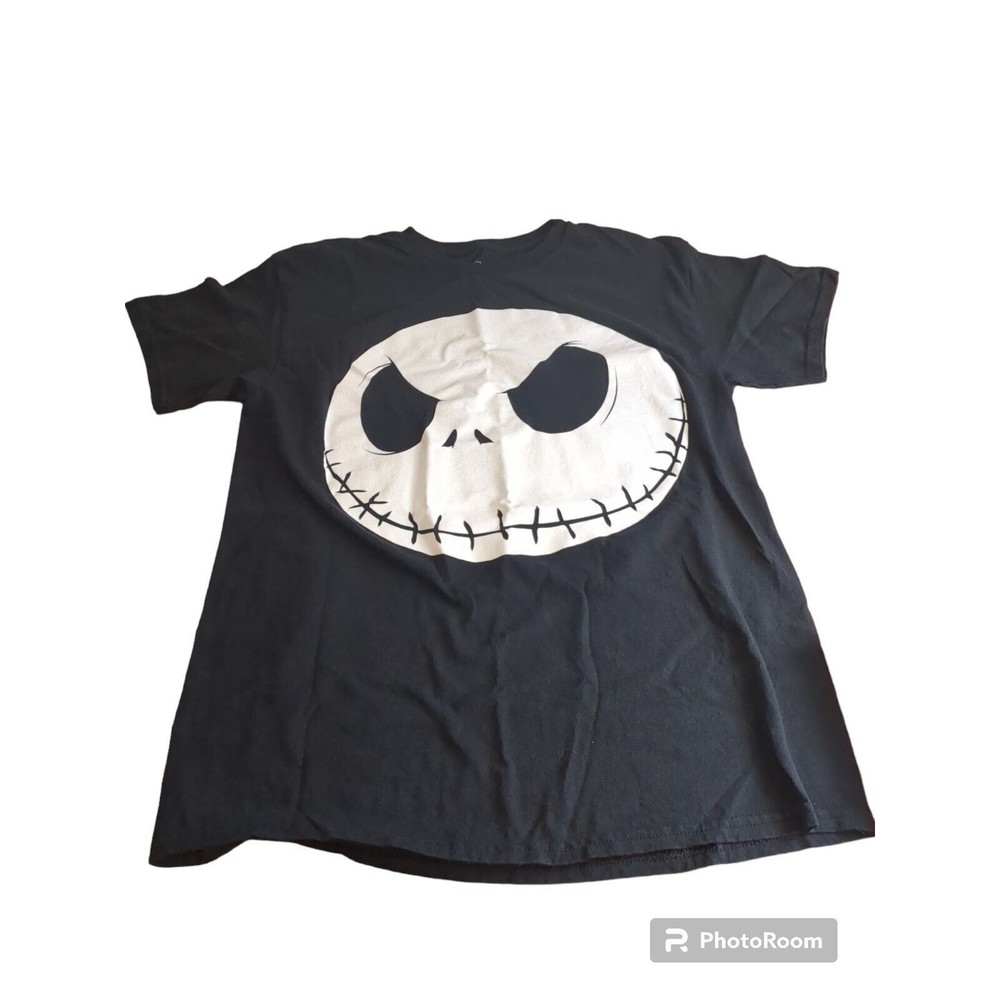 Disney Men's Nightmare Before Christmas Jack Skellington Fat Head T-Shirt, 2XL